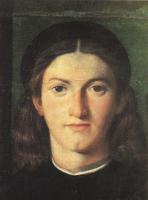 Lotto, Lorenzo - Head of a Young Man